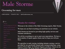 Tablet Screenshot of malestorme.com